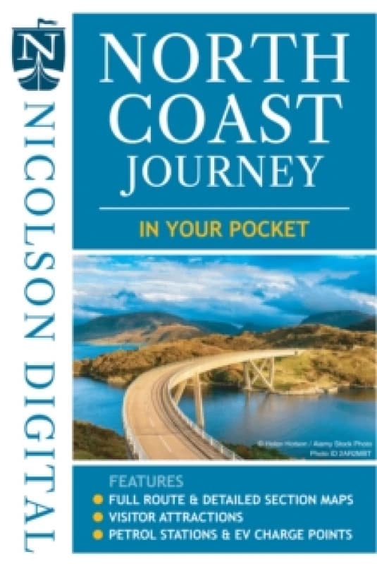 North Coast Journey in Your Pocket : Nicolson Maps Sheet map, folded