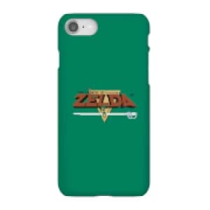 Nintendo The Legend Of Zelda Retro Logo Phone Case - iPhone 8 - Snap Case - Gloss