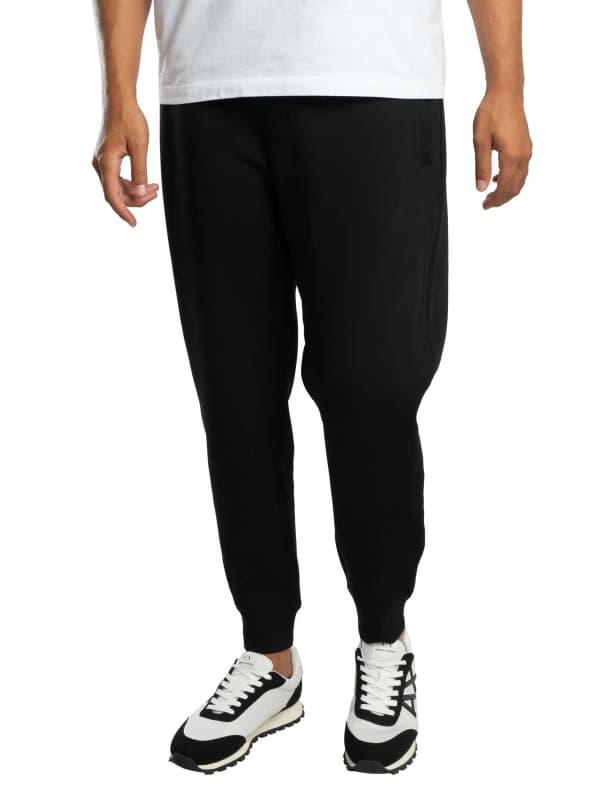 Armani Exchange Box Logo Joggers Black/Gold XL