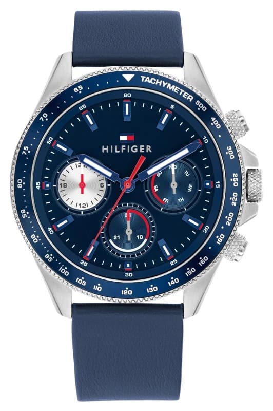 Tommy Hilfiger 1792209 Mens Clark (44mm) Blue Dial / Blue Watch