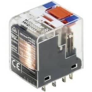 Plug in relay 24 Vdc 6 A 4 change overs Weidmueller