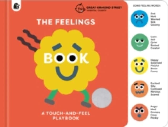 The Feelings Book: Touch-and-Feel Emotions : Created in partnership with the Play team at Great Ormond Street Hospital Board book