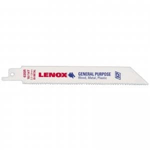 Lenox Multi Material Reciprocating Saw Blades 152mm Pack of 5