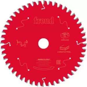Freud Cordless Laminated Panel Circular Saw Blade 165 x 20 x T48 Steel