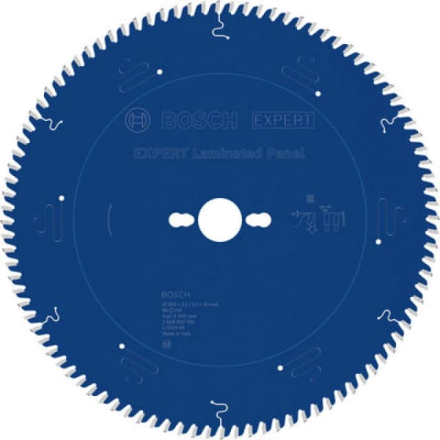Bosch Expert Laminated Panel Circular Saw Blade 300 X 3.2/2.2 X 30mm T96