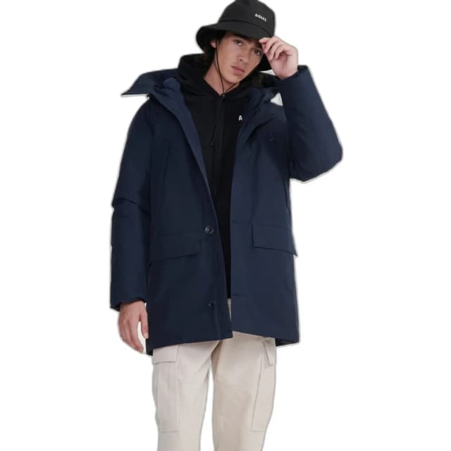 Aigle Long hooded parka Aigle Gore-Tex Bleu Male M