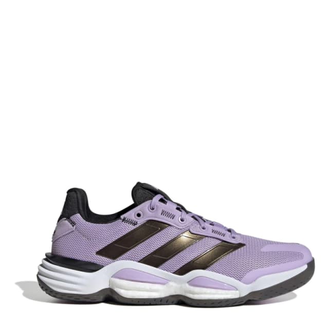 adidas Stabil 16 Handball Trainers Womens Plum/Blk/Wte female 4 (36.7)