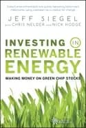 investing in renewable energy making money on green chip stocks