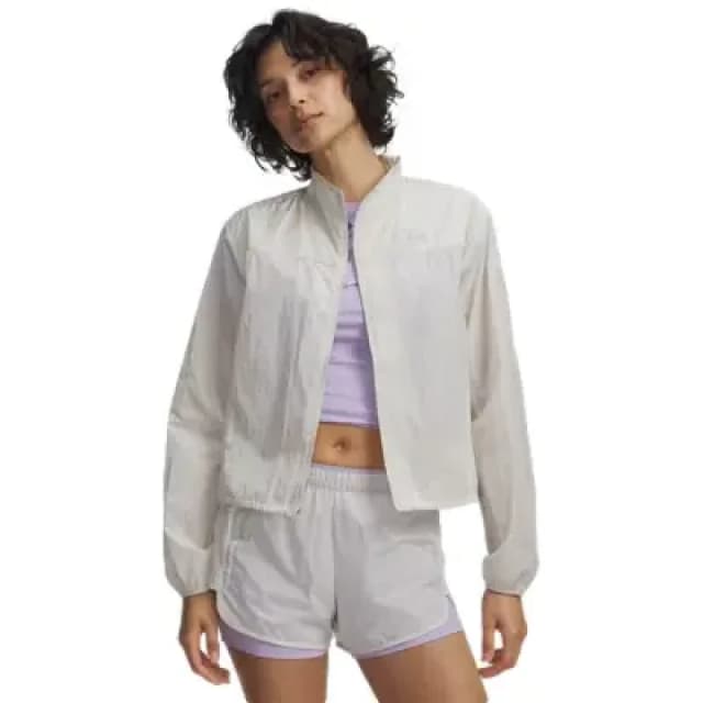 Windbreaker Under Armour Explor Blanc Unisex L