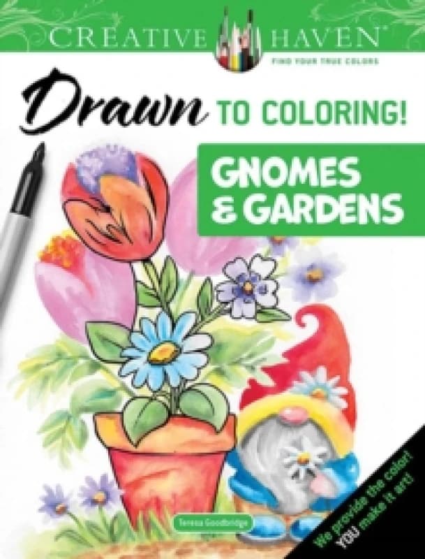 Creative Haven Drawn to Coloring!. Paperback. By Teresa Goodridge Books