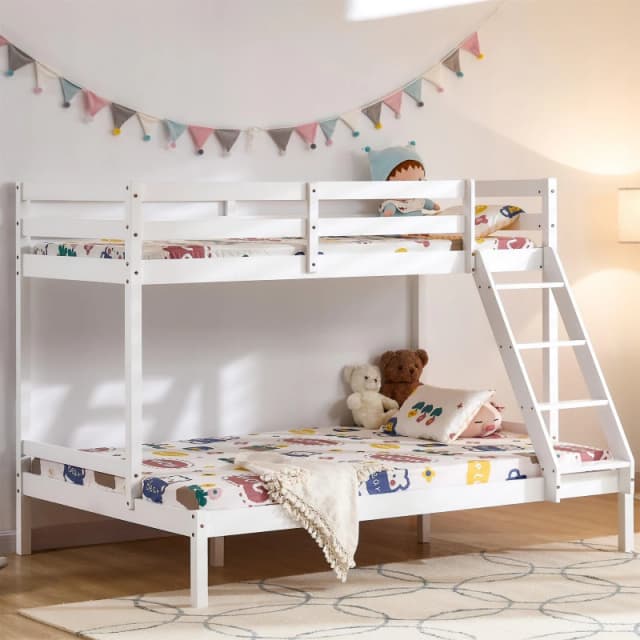 Lassic Vida Designs Sydney Triple Sleeper Bunk Bed White unisex One Size