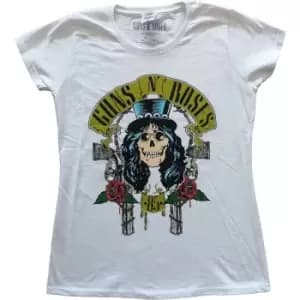 Guns N' Roses - Slash '85 Ladies XX-Large T-Shirt - White