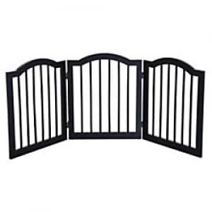 PawHut Flat Gate Black 1545mm x 610 mm