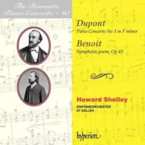 Dupont Piano Concerto No 3 in F Minor/Benoit Symphonic by Auguste Dupont CD Album