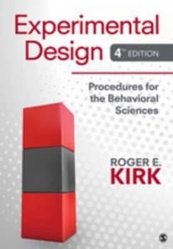 Experimental Design by Roger E. Kirk Hardback