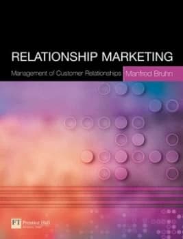 Relationship Marketing by Dr Manfred Bruhn Book