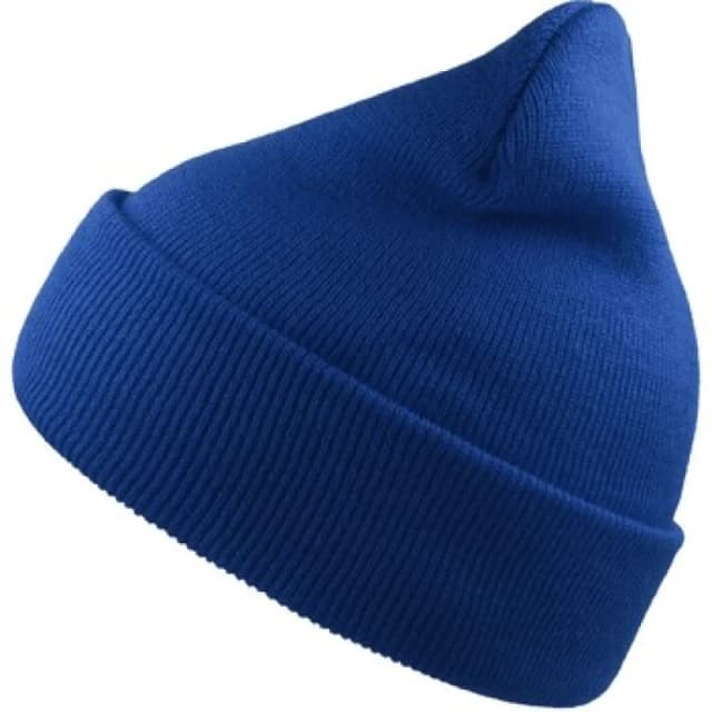 Atlantis Atlantis Men Wind Cuffed Beanie in Blue Blue One Size Male 5063470815555