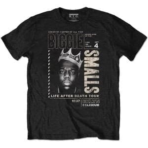 Biggie Smalls - Life After Death Tour Unisex Medium T-Shirt - Black