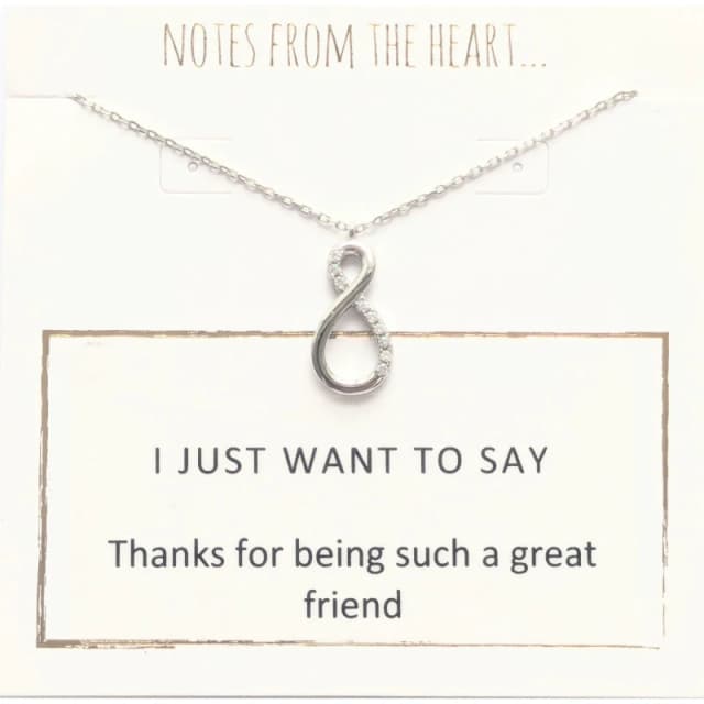 Notes From The Heart NFTH I JUST WANT TO SAY Pendant Silver unisex one size