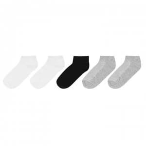 Lonsdale 5 Pack Trainer Socks Mens - Multi