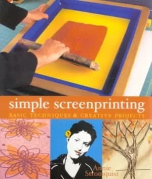 Simple screenprinting by Annie Stromquist