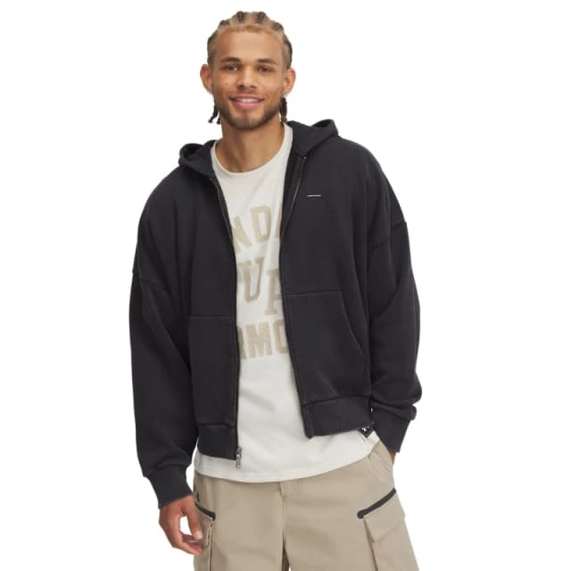 Under Armour Mens 1/4 Zip Fleece Black male S