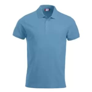 Clique Mens Classic Lincoln Polo Shirt (3XL) (Light Blue)