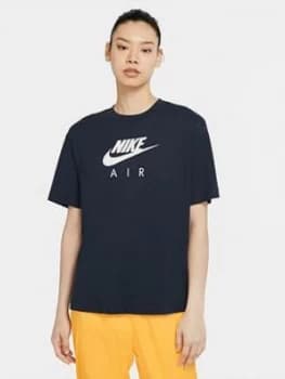 Nike Air Tee, Navy, Size S, Women