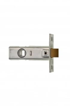 Wickes Tubular Door Latch - Nickel 64mm