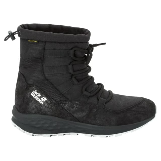 Womens boots Jack Wolfskin nevada texapore mid Noir Female 40,5