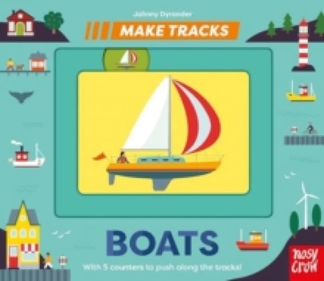 Make Tracks: Boats Board book