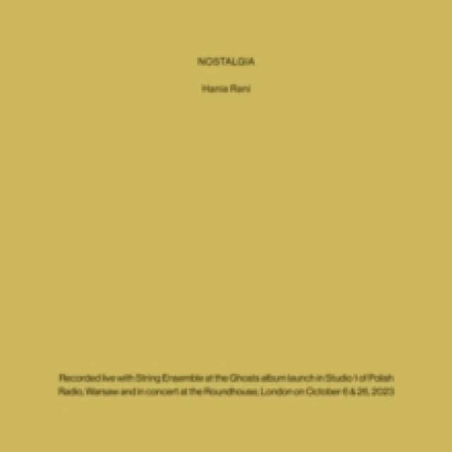 Hania Rani: Nostalgia Vinyl