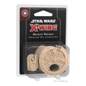 Star Wars X-Wing: Galactic Republic Maneuver Dial Board Game Upgrade Kit