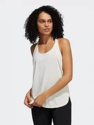 adidas Primegreen Tank Top, White Size M Women