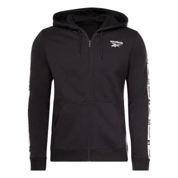 Reebok Tape Zip Hoodie Mens - Black