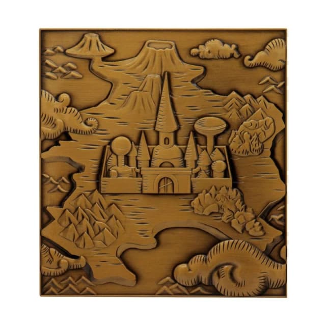 Yu-Gi-Oh! Duelist Kingdom Metal Map Bronze unisex