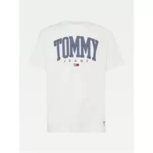 Tommy Jeans Collegiate T Shirt - Beige
