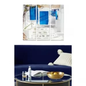 MDF553192087 Multicolor Decorative MDF Painting (3 Pieces)