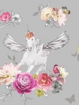 Arthouse Anastasia Silver Wallpaper