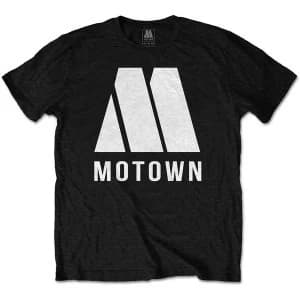 Motown Records - M Logo Unisex Large T-Shirt - Black