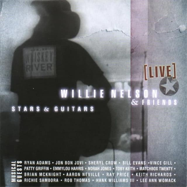 Various Artists - Willie Nelson and Friends: Stars and Guitars - Live CD Album - Used