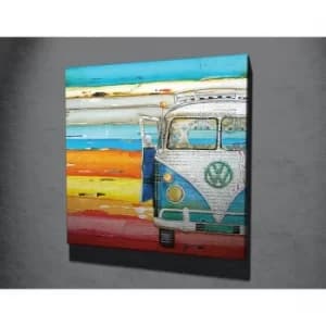 KC103 Multicolor Decorative Canvas Painting