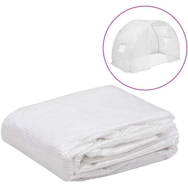 VIDAXL Greenhouse Replacement Cover (4.5 m²) 3x1.5x2 m Transparent Vidaxl 8720286414316