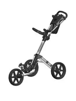 Fast Fold Mission 5.0 Shiny Silver With Black Wheels