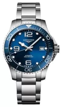 LONGINES L37804966 HydroConquest 39mm Automatic Blue Sunray Watch