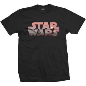 Star Wars - Tatooine Logo Unisex Large T-Shirt - Black