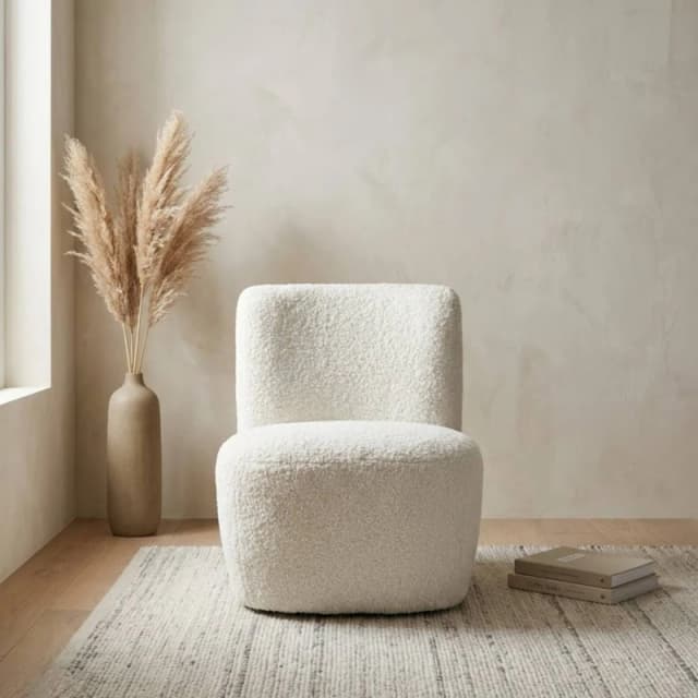 Garden Greatness Evie Teddy Fleece Natural Armchair Size: 1 Pack Multicolor Unisex 1 Pack