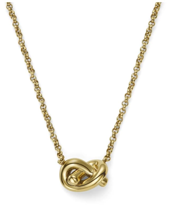 Olivia Burton Stainless Steel Lovers Knot Necklace
