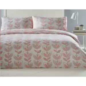 Escada Coral Tulip Single Duvet Cover Bedding Bed Set Reversible - Multicoloured