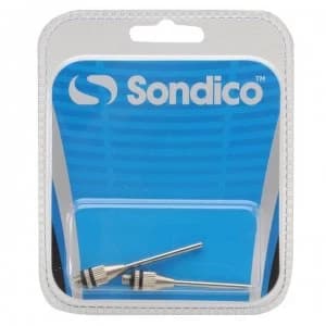 Sondico 2 Pack Needle Adaptor - Silver